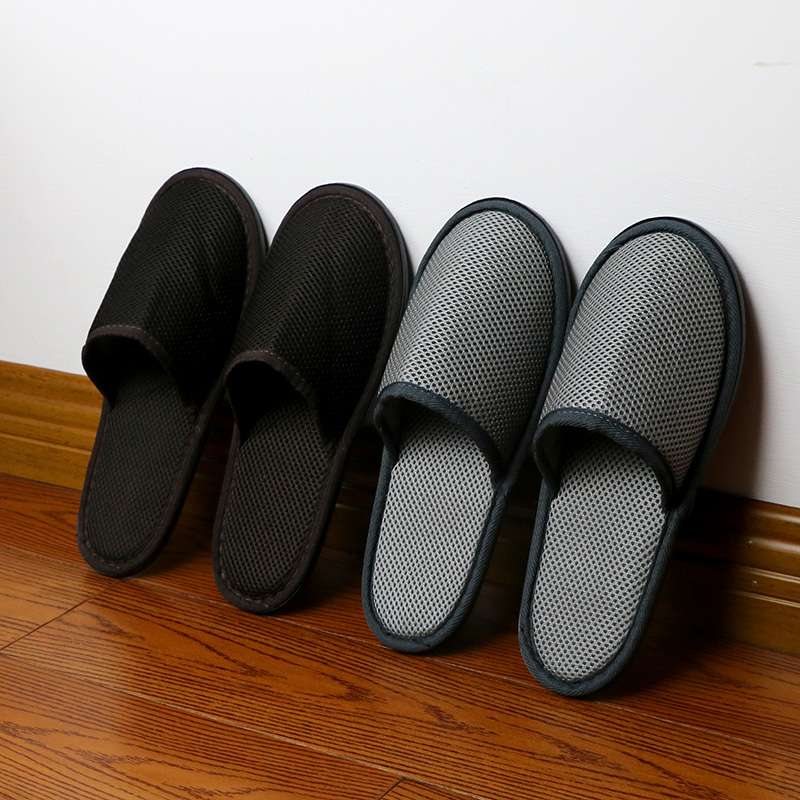 スリッパ メッシュ素材の洗えるスリッパ