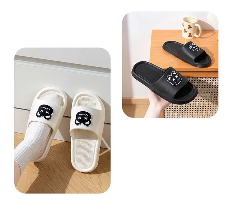 ふわふわクマさんスリッパ