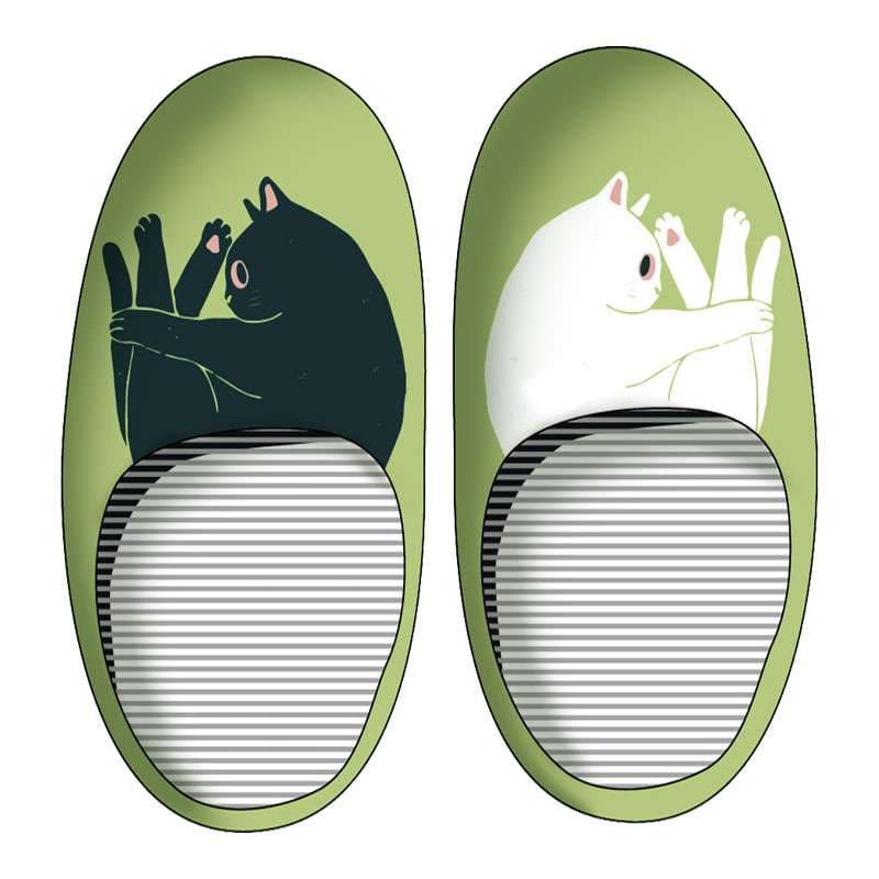 スリッパ ねこちゃんデザインの可愛いスリッパ