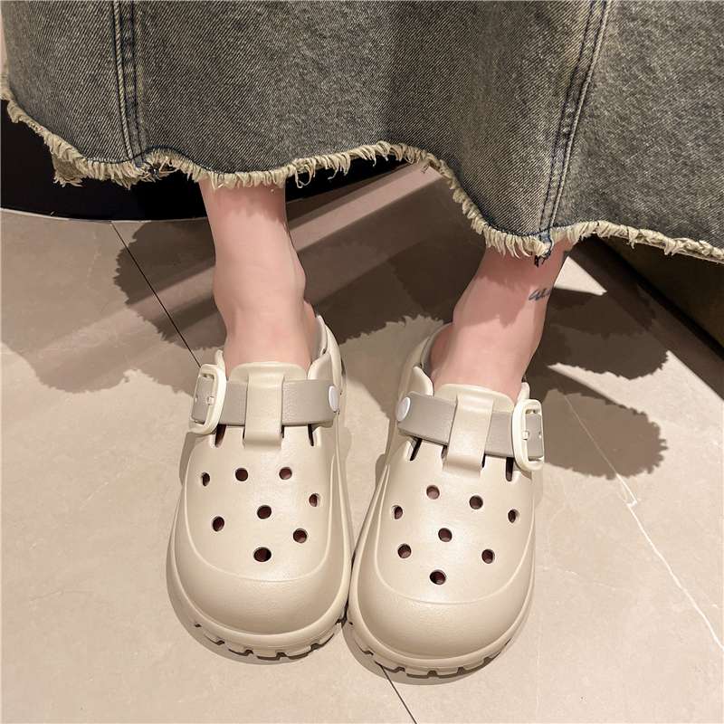 スリッパ 快適ホールクロッグ サンダル