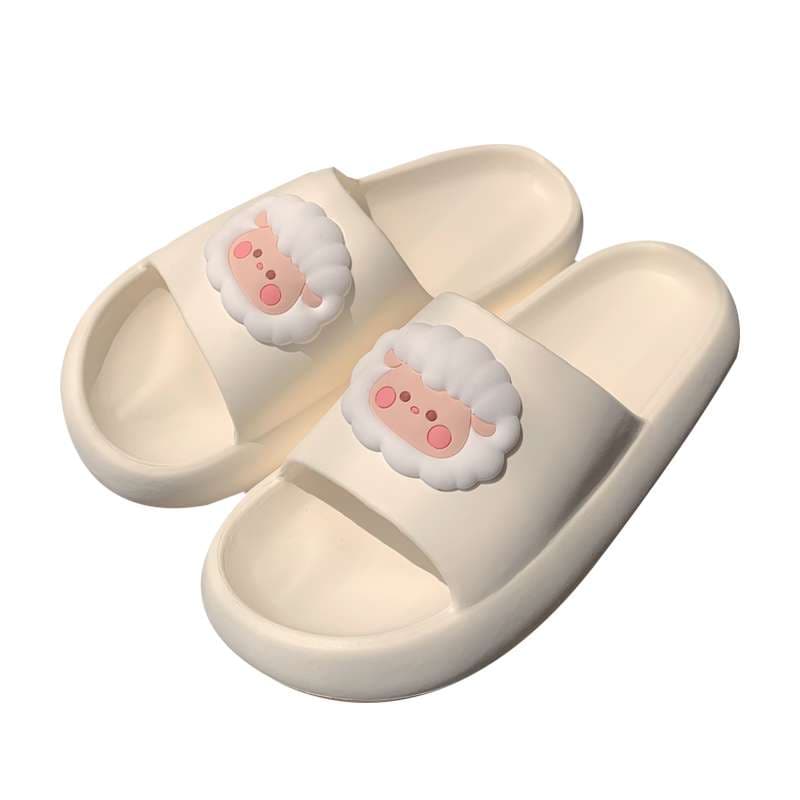 もこもこ羊さんスリッパ