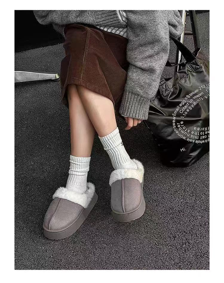 スリッパ ふわもこ贅沢ファースリッパ