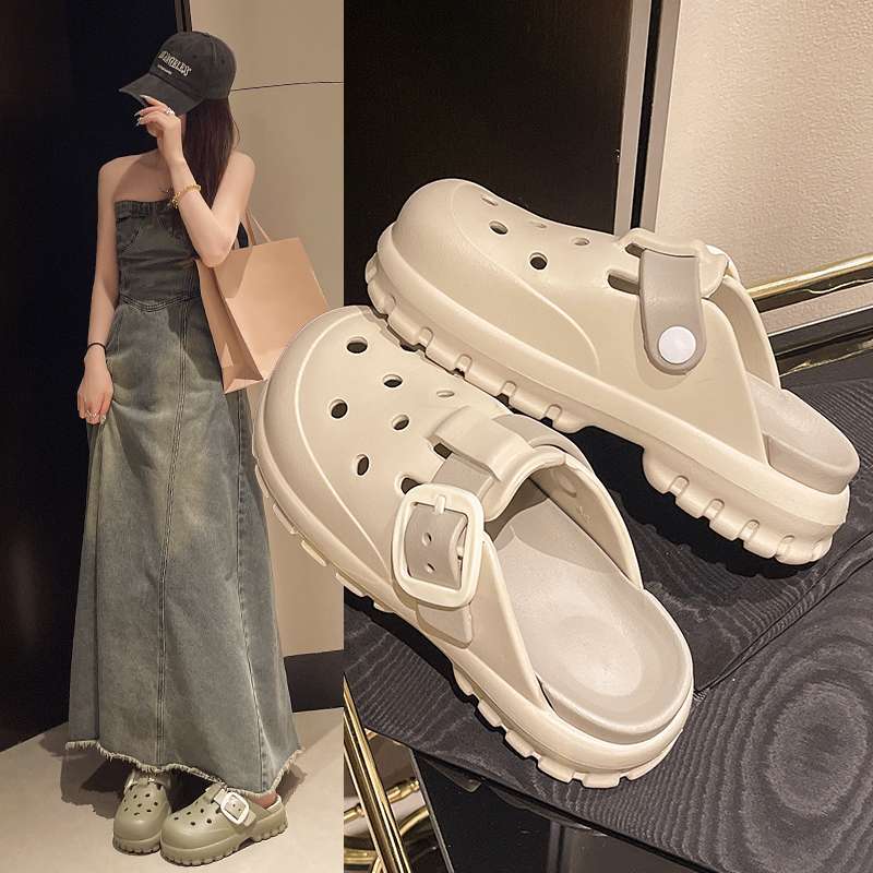 スリッパ 快適ホールクロッグ サンダル