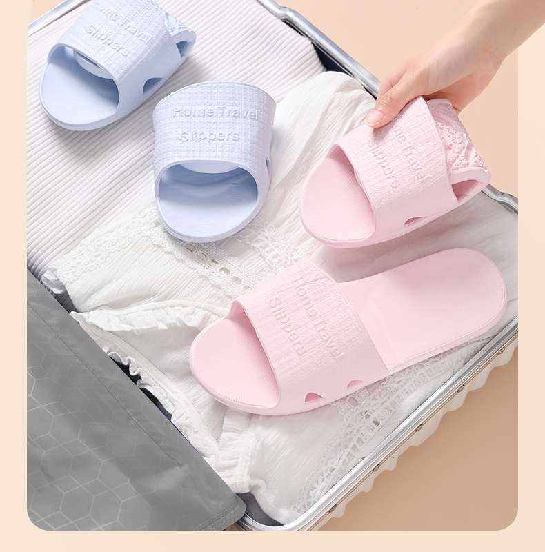 携帯用折りたたみスリッパ