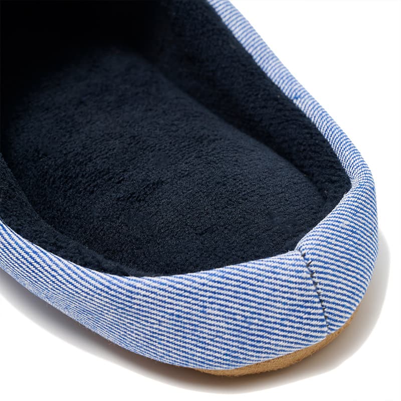 スリッパ シンプル 素材感 ルームシューズ