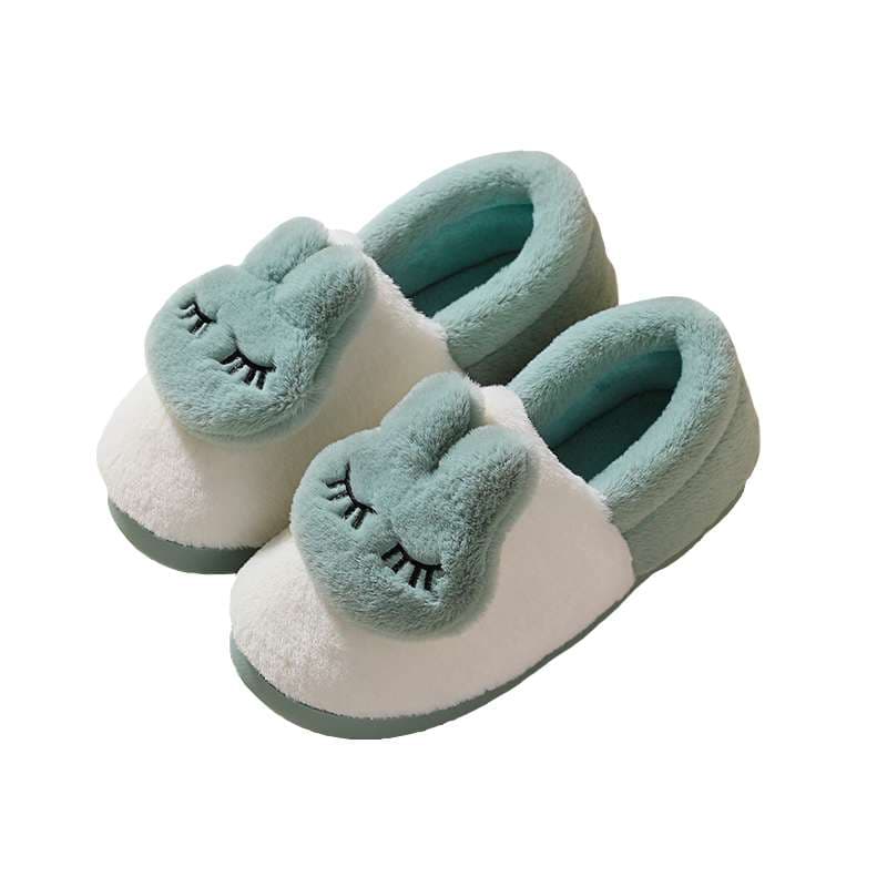 もこもこウサギ耳スリッパ