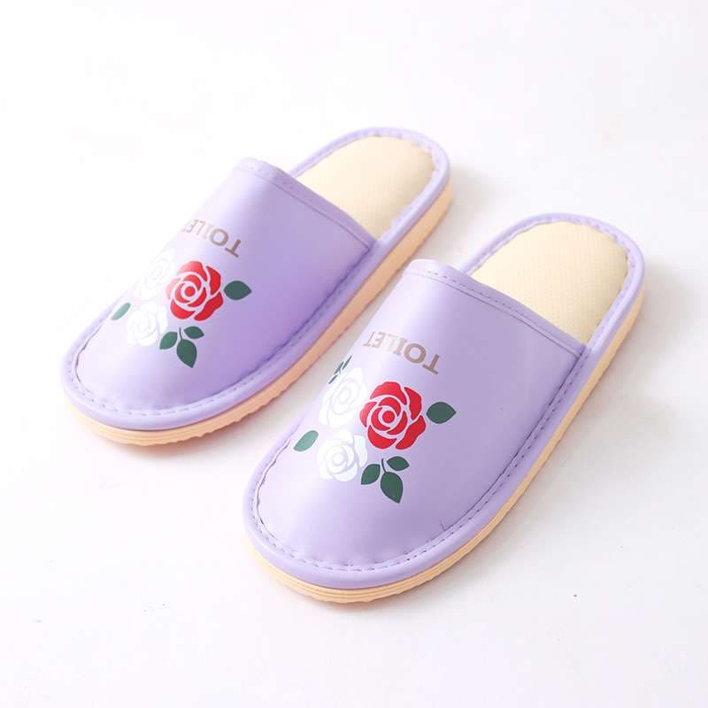 花柄デザイン 用スリッパ