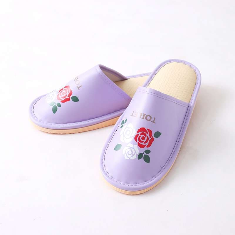 花柄デザイン 用スリッパ