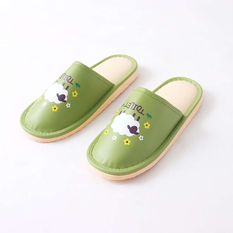 花柄デザイン 用スリッパ